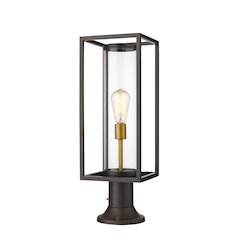 Z-Lite 1 Light Outdoor Pier Mounted Fixture