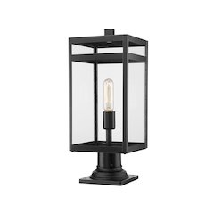 Z-Lite 1 Light Outdoor Pier Mounted Fixture