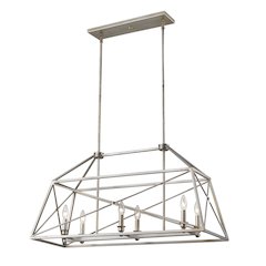 Z-Lite 6 Light Linear Chandelier
