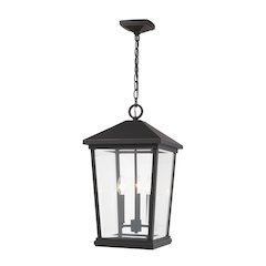 Z-Lite 3 Light Outdoor Chain Mount Ceiling Fixture