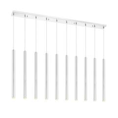 10 Light Linear Chandelier