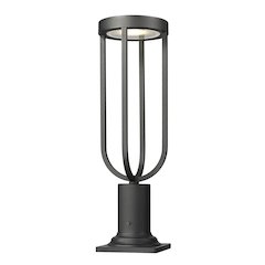 Z-Lite 1 Light Outdoor Pier Mounted Fixture