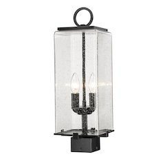 Z-Lite 2 Light Outdoor Post Mount Fixture