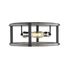 Z-Lite 3 Light Flush Mount