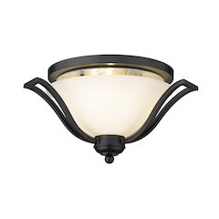 Z-Lite 3 Light Flush Mount