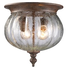 Z-Lite 2 Light Outdoor Flush Mount
