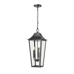 Z-Lite 3 Light Outdoor Chain Mount Ceiling Fixture