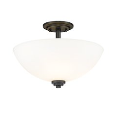 Z-Lite 3 Light Semi Flush Mount