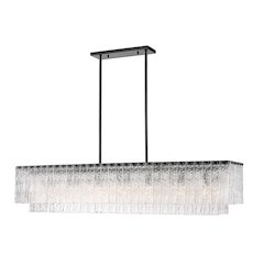 Z-Lite 7 Light Linear Chandelier