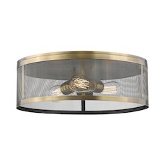 Z-Lite 3 Light Flush Mount