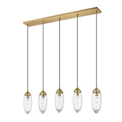 Z-Lite 5 Light Linear Chandelier
