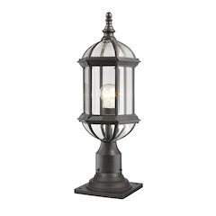 Z-Lite 1 Light Outdoor Pier Mounted Fixture