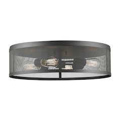 Z-Lite 4 Light Flush Mount