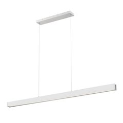 Z-Lite 1 Light Linear Chandelier, Brushed Nickel