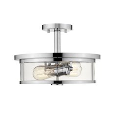 Z-Lite 2 Light Semi Flush Mount