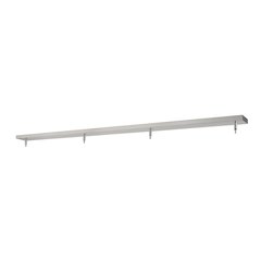 Z-Lite Multi Point Canopy 4 Light Ceiling Plate, Brushed Nickel