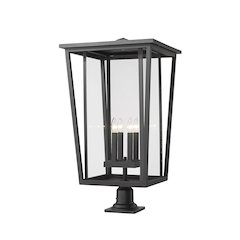 Z-Lite 4 Light Outdoor Pier Mounted Fixture