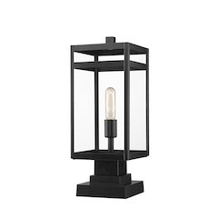 Z-Lite 1 Light Outdoor Pier Mounted Fixture