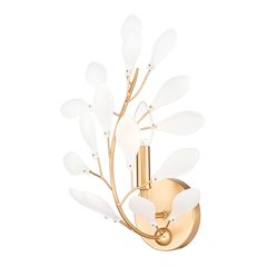 Z-Lite 1 Light Wall Sconce, Modern Gold