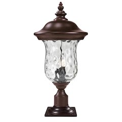 Z-Lite 3 Light Outdoor Pier Mounted Fixture