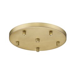 Z-Lite 5 Light Ceiling Plate
