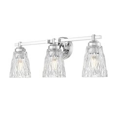 Z-Lite 3 Light Vanity, Chrome