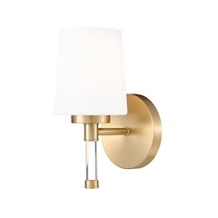 Z-Lite 1 Light Vanity, Modern Gold