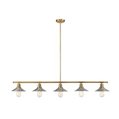 Z-Lite 5 Light Linear Chandelier