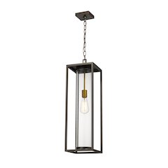 Z-Lite 1 Light Outdoor Chain Mount Ceiling Fixture