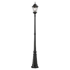 Z-Lite 1 Light Outdoor Post Mounted Fixture
