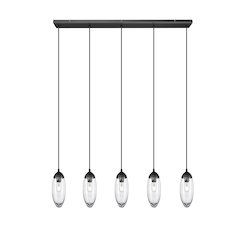 Z-Lite 5 Light Linear Chandelier