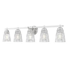 Z-Lite 5 Light Vanity, Brushed Nickel
