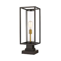 Z-Lite 1 Light Outdoor Pier Mounted Fixture