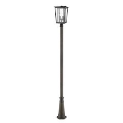 Z-Lite 2 Light Outdoor Post Mounted Fixture
