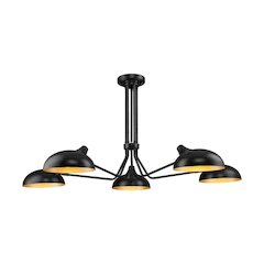 Z-Lite 5 Light Semi Flush Mount