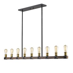 Z-Lite 9 Light Linear Chandelier