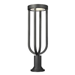 Z-Lite 1 Light Outdoor Pier Mounted Fixture