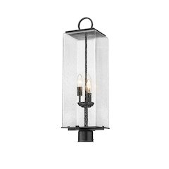 Z-Lite 3 Light Outdoor Post Mount Fixture