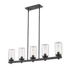 Z-Lite 5 Light Outdoor Linear Chandelier