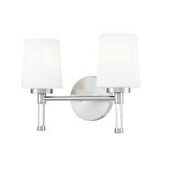 Z-Lite 2 Light Vanity, Brushed Nickel