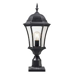 Z-Lite 1 Light Outdoor Pier Mounted Fixture