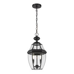 Z-Lite 2 Light Outdoor Chain Mount Ceiling Fixture