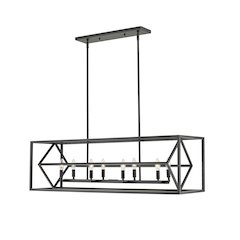 Z-Lite 8 Light Linear Chandelier
