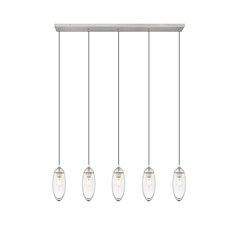 Z-Lite 5 Light Linear Chandelier