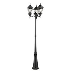 Z-Lite 3 Light Outdoor Post Mounted Fixture