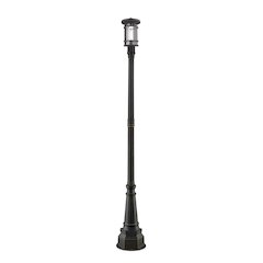 Z-Lite 1 Light Outdoor Post Mounted Fixture
