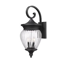 Z-Lite 4 Light Outdoor Wall Light