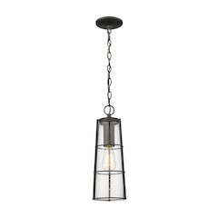 Z-Lite 1 Light Outdoor Chain Mount Ceiling Fixture