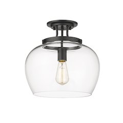 Z-Lite 1 Light Semi Flush Mount