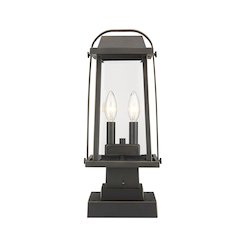 Z-Lite 2 Light Outdoor Pier Mounted Fixture